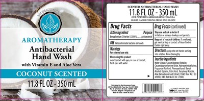 label image - hand wash coconut 350 ml